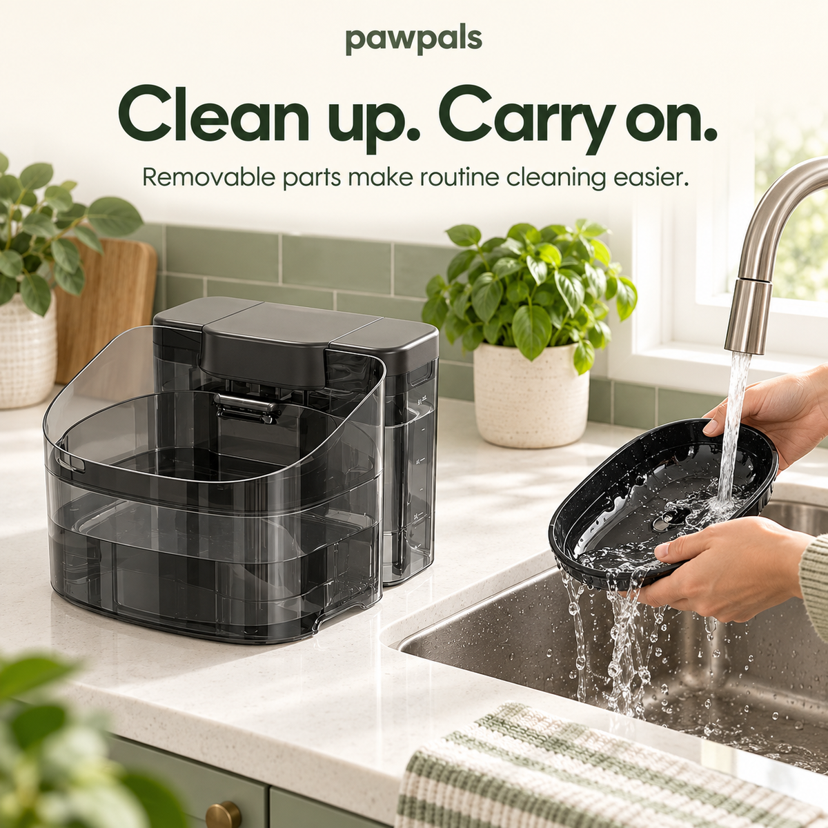 PawPals 11L Extra-Large Dog Water Fountain