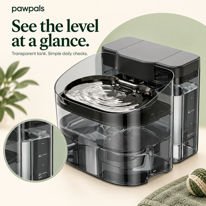 PawPals 11L Extra-Large Dog Water Fountain